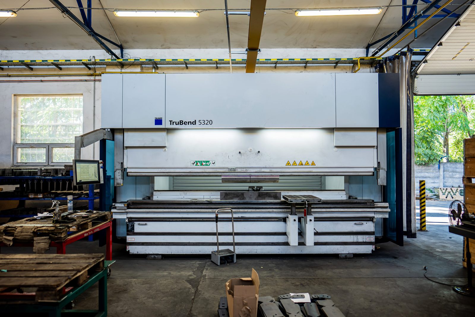 TRUMPF TruBend 5320 CNC-Abkantpresse in der Werkstatt